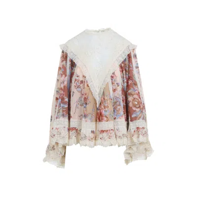 Zimmermann Blouse Multicolour In Pink