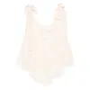 Zimmermann Tie-shoulder Lace Top In White