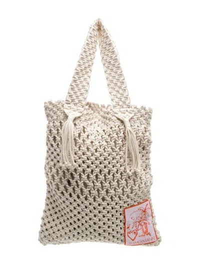 Pre-owned Zimmermann Tote In Neutrals