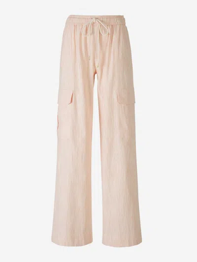 ZIMMERMANN ZIMMERMANN TRANQUILITY STRIPE TROUSERS