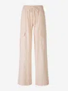 Zimmermann Tranquility Stripe Trousers In Neutral