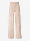 Zimmermann Tranquility Stripe Trousers In Pink