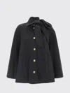 Zimmermann Trench Coat  Woman Color Black In Black