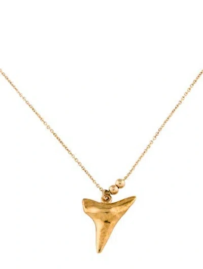 Pre-owned Zimmermann Tropics Pendant Necklace, 18" In Multicolor
