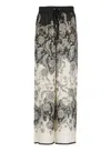 Zimmermann Relaxed Floral Print Trousers With Elasticated Waistband