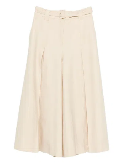 ZIMMERMANN ZIMMERMANN TROUSERS BEIGE