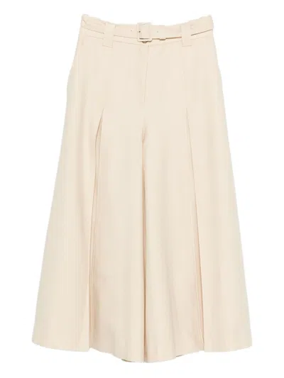ZIMMERMANN TROUSERS LIGHT AND NATURAL