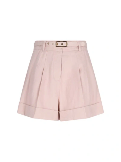 Zimmermann Trousers In Pink
