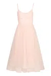 Zimmermann Tulle Dress In Neutral