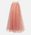 ZIMMERMANN TULLE MAXI SKIRT