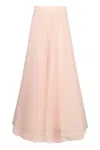 Zimmermann Tulle Skirt In Pink