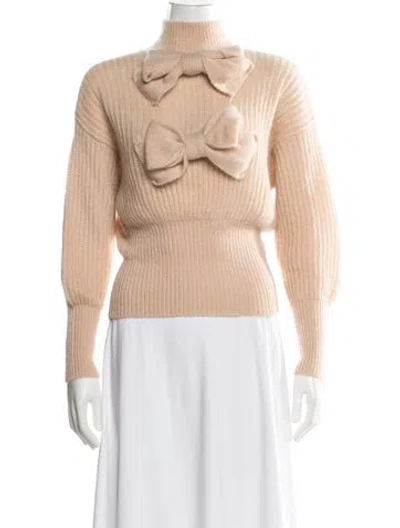 Pre-owned Zimmermann Turtleneck Sweater In Neutral