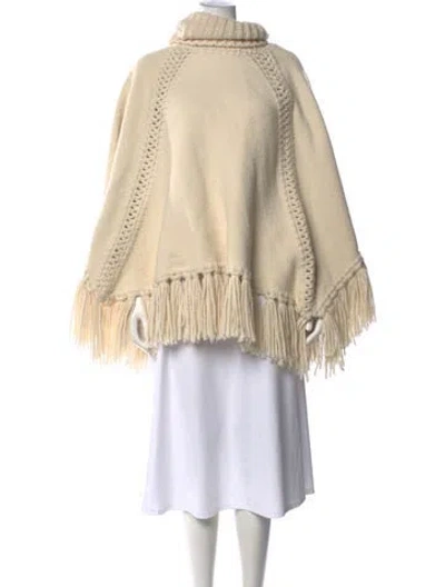 Pre-owned Zimmermann Turtleneck Sweater In Neutrals