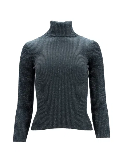 Pre-owned Zimmermann Turtleneck Top In Green