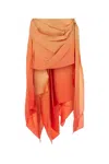 Zimmermann Tranquillity Scarf-detail Mini Skirt