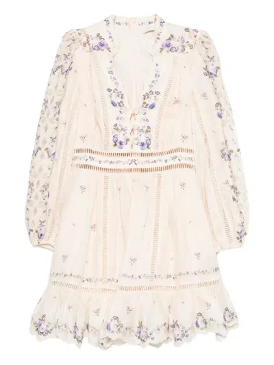 Zimmermann Unisex Mini Dresses