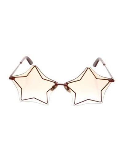 Pre-owned Zimmermann Uptempo Square Sunglasses In Red