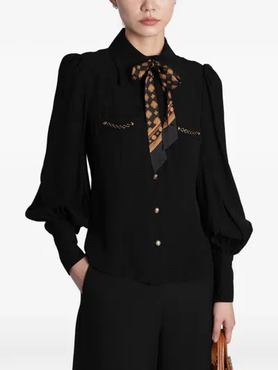 Zimmermann Utility Blouse In Black