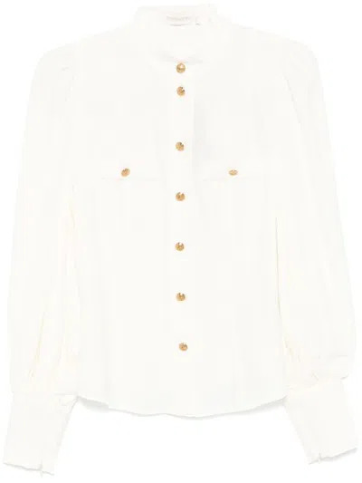 Zimmermann Utility Blouse In White