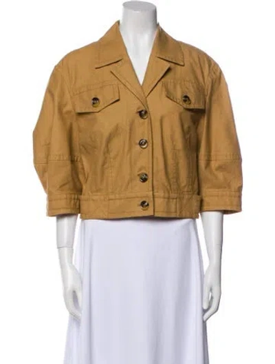 Pre-owned Zimmermann Utility Jacket In Neutral