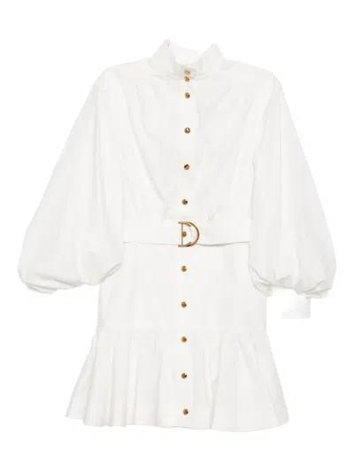 ZIMMERMANN UTILITY MINI DRESS