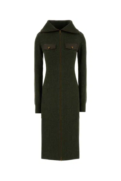 Zimmermann Utility Wool-blend Cardigan For Women In Green