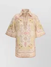Zimmermann Wylie Printed Linen Tunic