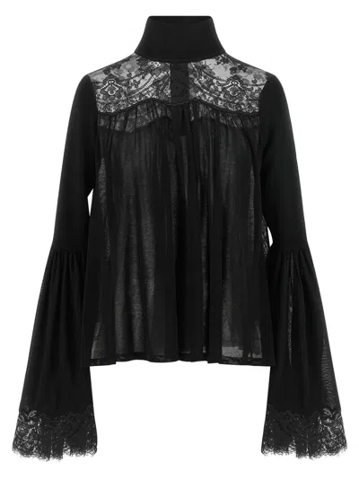 Zimmermann Valiant Blouse In Black
