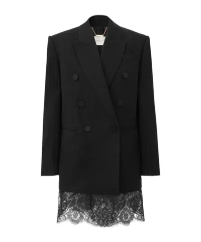 Zimmermann Valiant Lace Blazer In Black