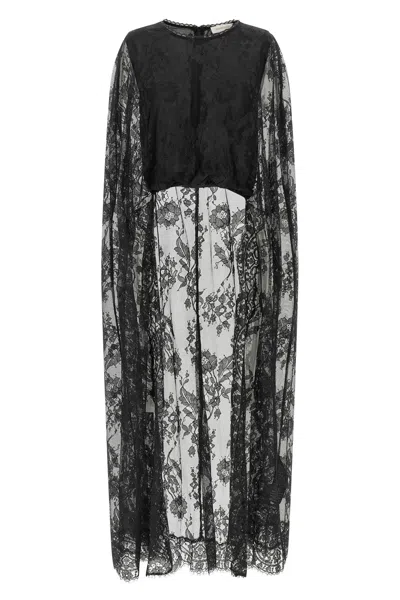 Zimmermann 'valiant Lace Caped Top' Top In Black