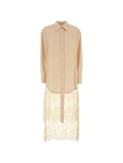 Zimmermann Valiant Lace-trim Shirt In Brown