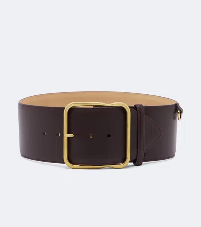 Zimmermann Valiant Leather Belt In Brown