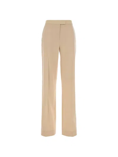 Zimmermann Valiant Pressed-crease Tailored Trousers In Black