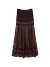 Zimmermann Valiant Skirt In Brown