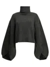 Zimmermann Valiant Merino Wool Turtleneck Sweater In Multi