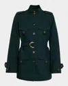 Zimmermann Valiant Wool-blend Utility Jacket In Multi