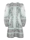 ZIMMERMANN MATCHMAKER KEYHOLE MINI DRESS