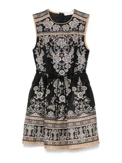Zimmermann Vestido Corto - Negro