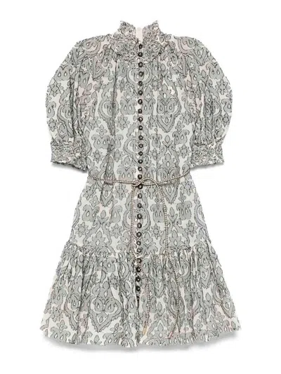 Zimmermann Vestido Corto - Negro