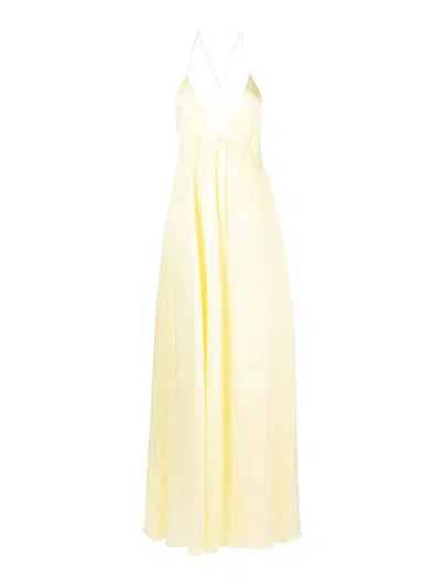 Zimmermann Sensory Dress In Yellow