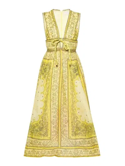 ZIMMERMANN MATCHMAKER BOW LONG DRESS