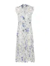Zimmermann Multicolored Floral Garden Print Maxi Dress In Viscose Woman In White