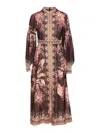 Zimmermann Illuminate Buttoned Midi Dress