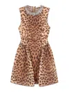 Zimmermann Crush Leopard Print Mini Dress