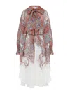 Zimmermann Rhiannon Midi Dress Women In White