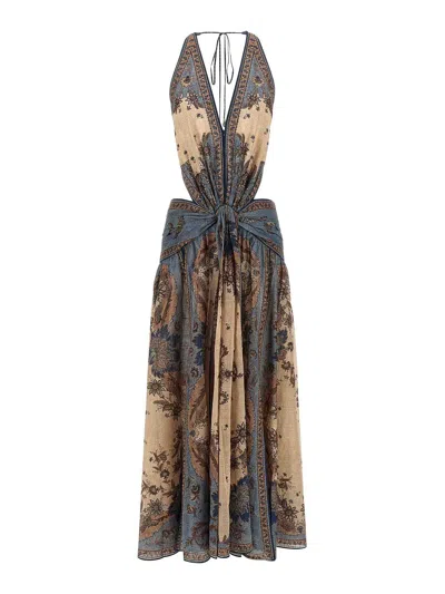 Zimmermann Dress In Blue
