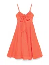 Zimmermann Womens Crush Shoulder-straps Linen Midi Dress Red Xxs In Red