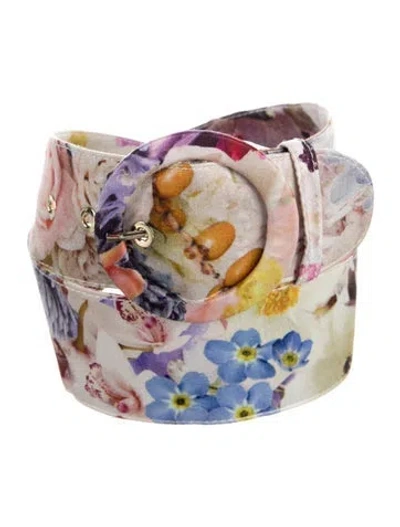Pre-owned Zimmermann Waist Belt In Neutrals