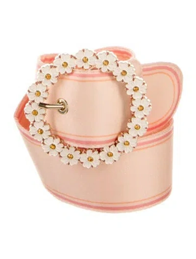 Pre-owned Zimmermann Waist Belt In Pink