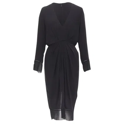 Zimmermann Waist Lattice Detail Dress In Black